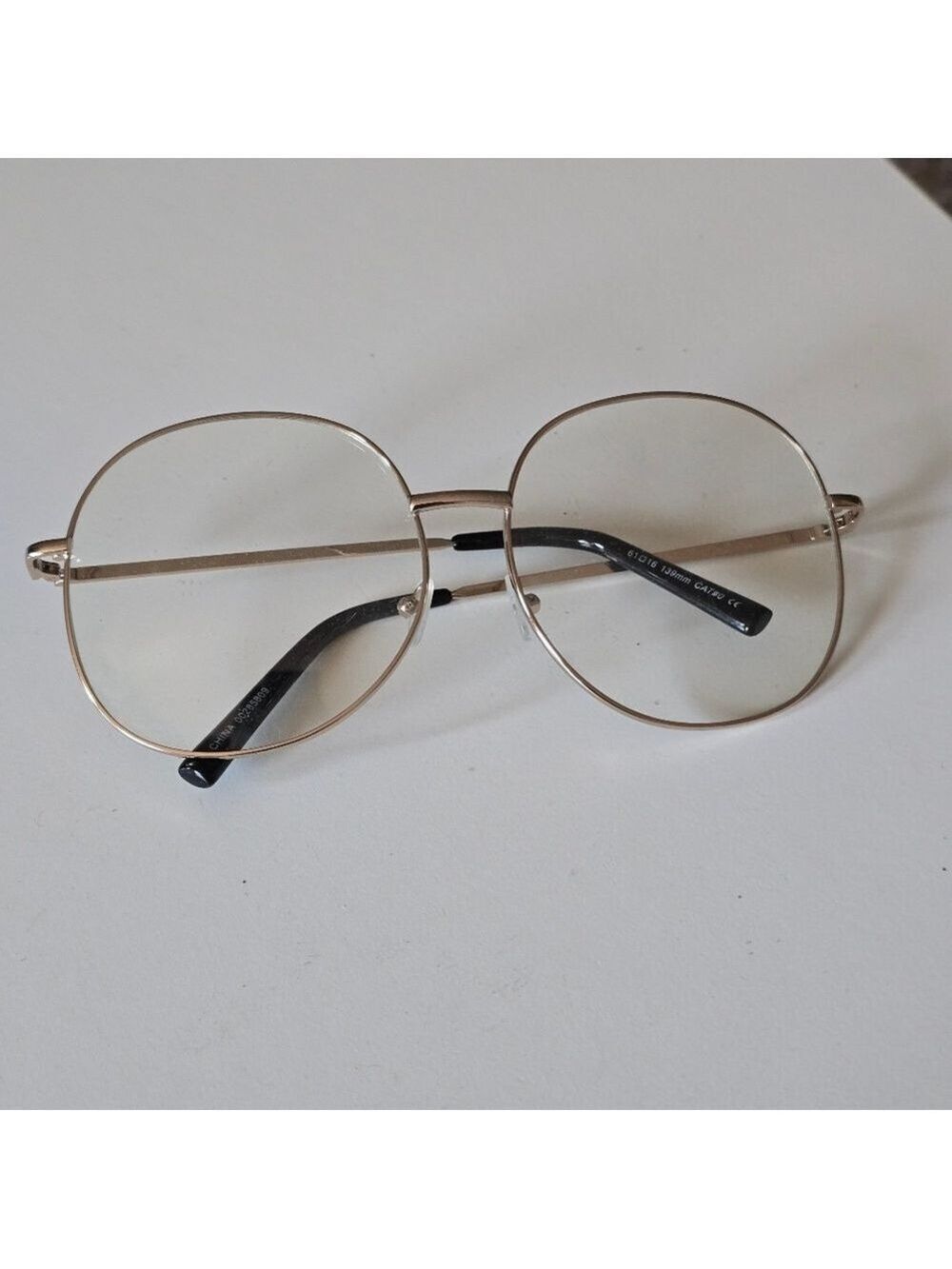 Vintage Elegant Gold Frame Women's Glasses